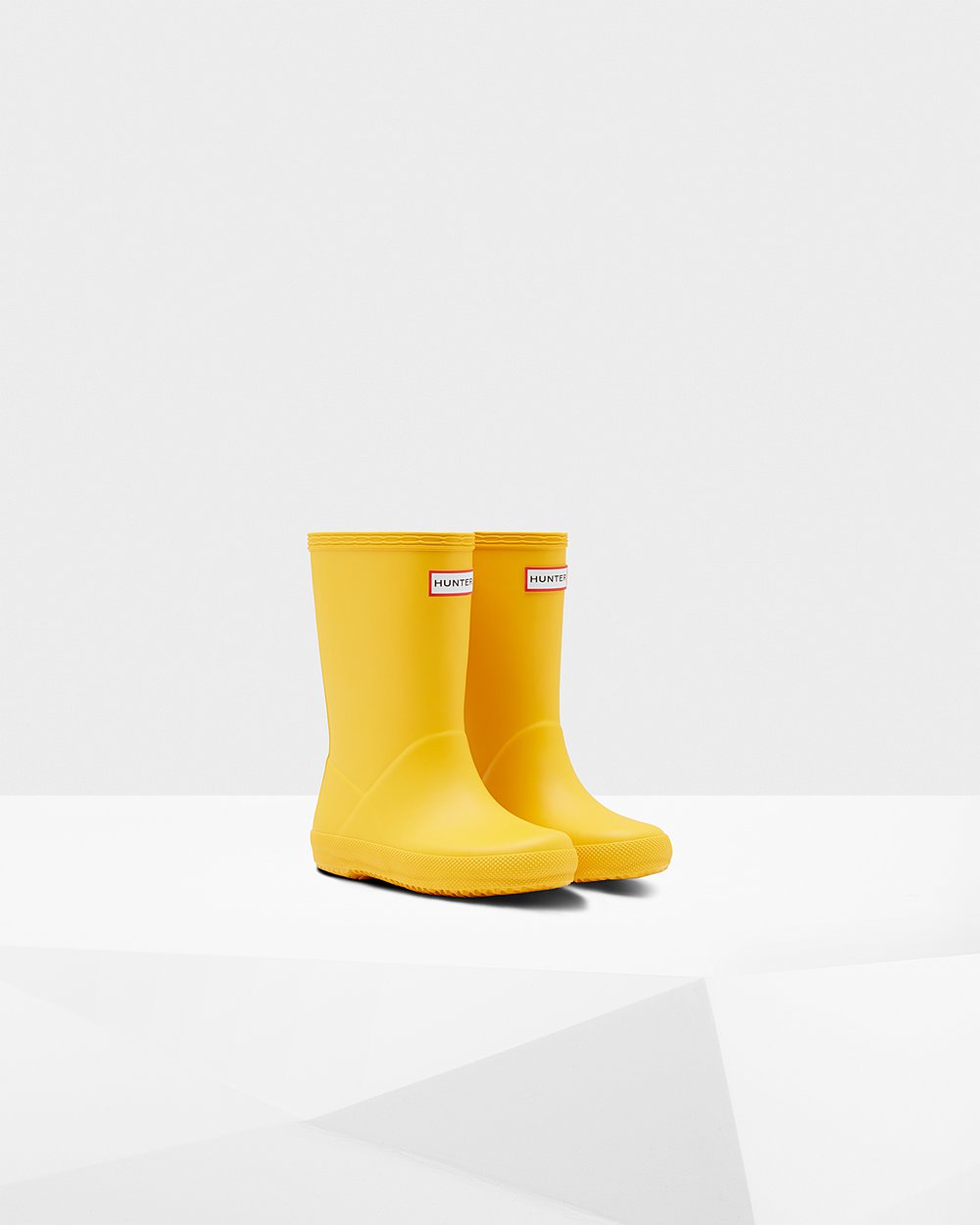 Kids Hunter Original First Classic | Rain Boots Yellow | NZ-54208-AVZR